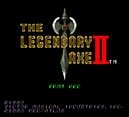 Legendary Axe II screenshot 4 for TurboGrafx-16